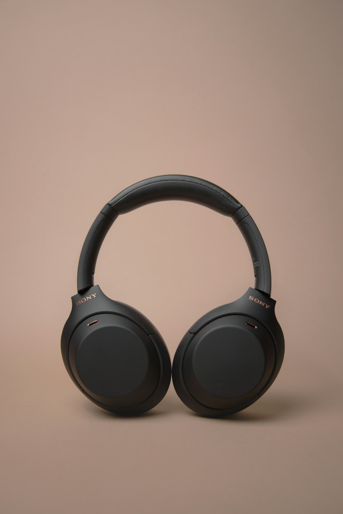 Wireless over-ear headphones photographed as a product detail.
